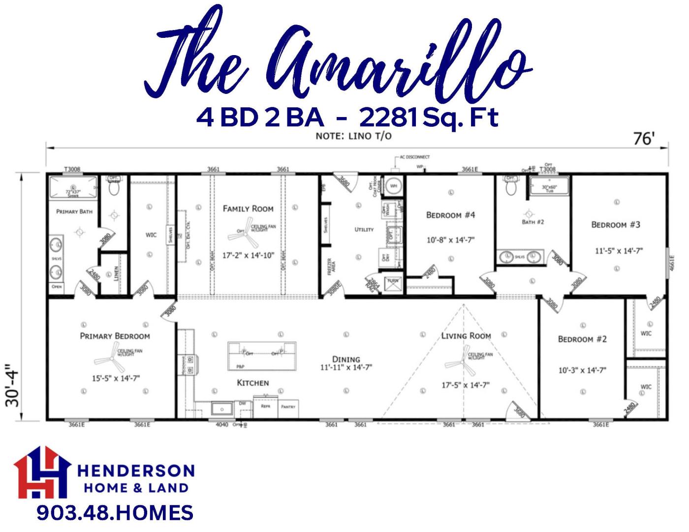 The Amarillo Henderson Home and Land